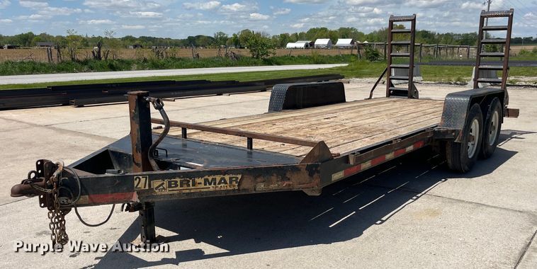 image for item LD9476 2016 Bwise EH18-14HD equipment trailer