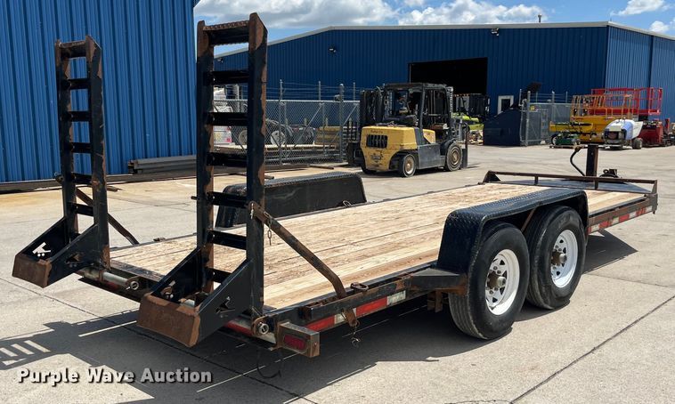 image for item LD9476 2016 Bwise EH18-14HD equipment trailer