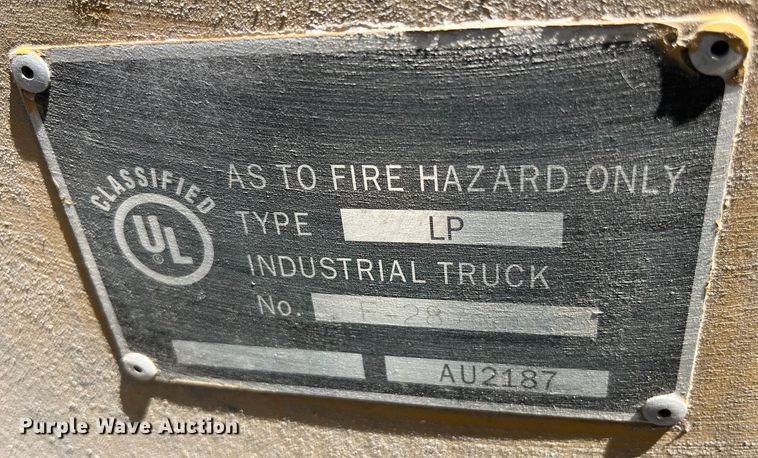 image for item LD9508 Caterpillar C4000 forklift