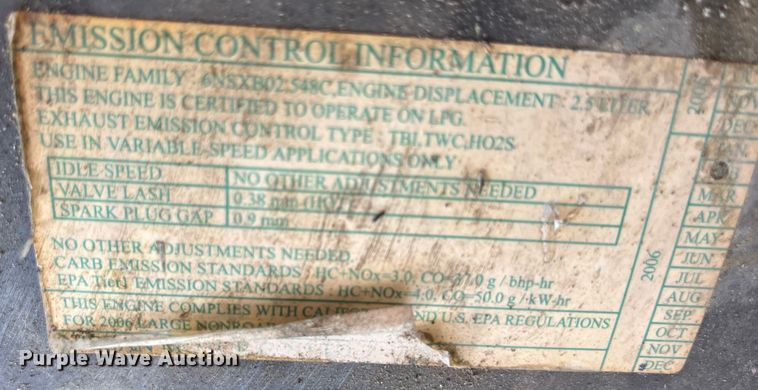 image for item LD9508 Caterpillar C4000 forklift