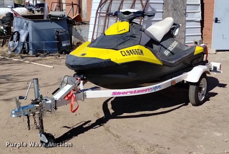 image for item LN9994 2015 SeaDoo Spark personal watercraft