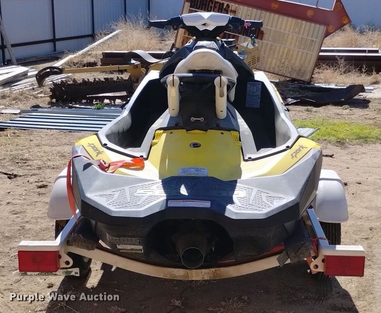 image for item LN9994 2015 SeaDoo Spark personal watercraft