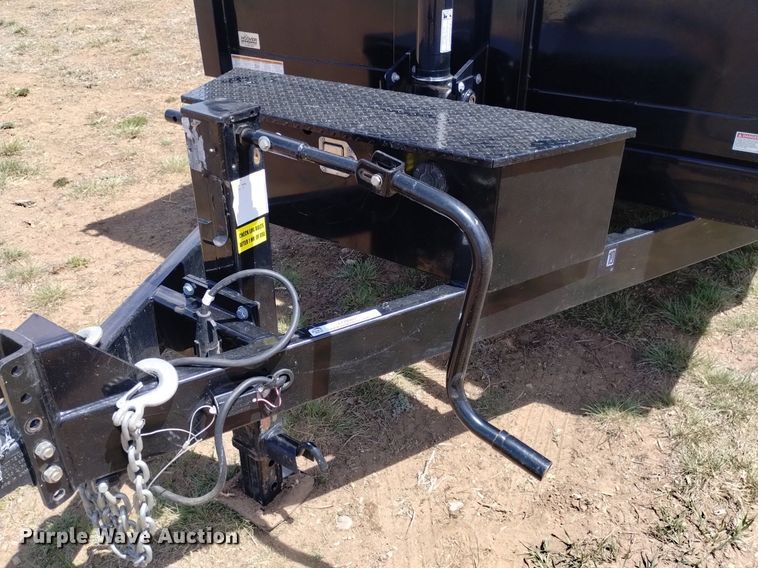 image for item LO9003 2023 Sure-Trac ST8214TLDD-B-140 dump trailer