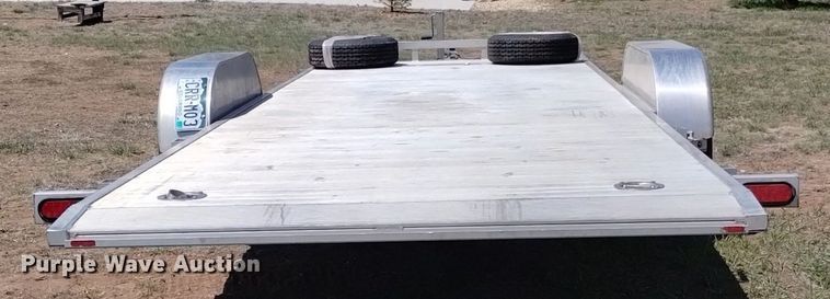 image for item LO9004 2023 Aluma 8220HTILT tilt deck utility trailer