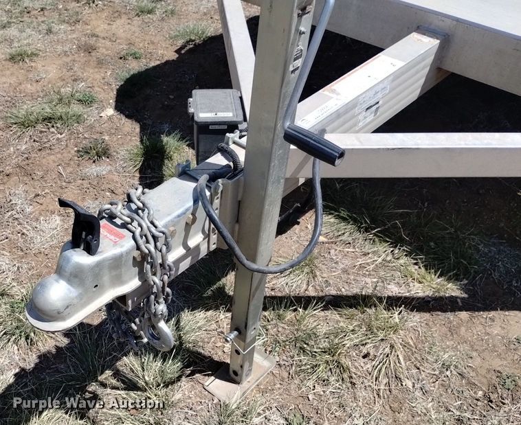 image for item LO9004 2023 Aluma 8220HTILT tilt deck utility trailer