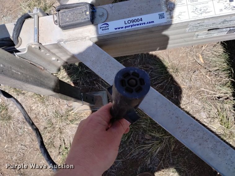 image for item LO9004 2023 Aluma 8220HTILT tilt deck utility trailer