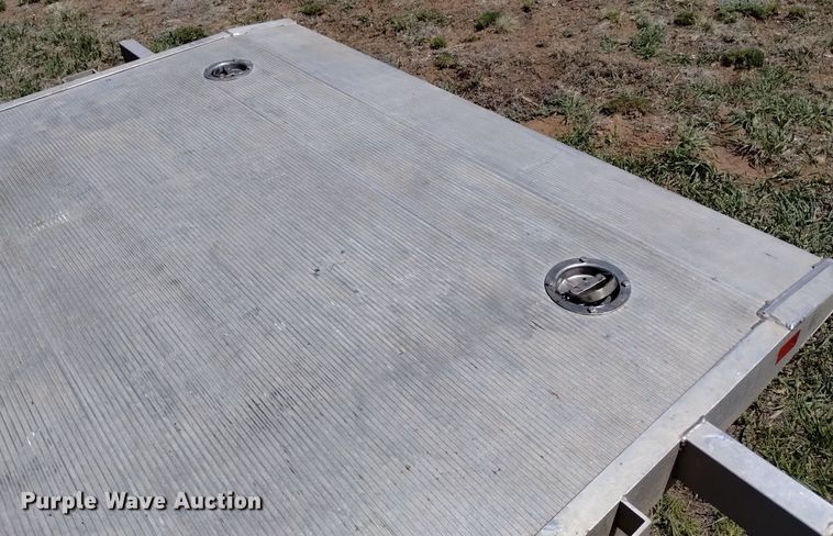 image for item LO9004 2023 Aluma 8220HTILT tilt deck utility trailer