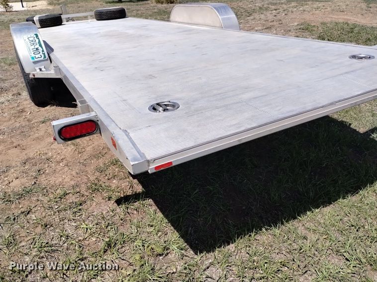 image for item LO9004 2023 Aluma 8220HTILT tilt deck utility trailer