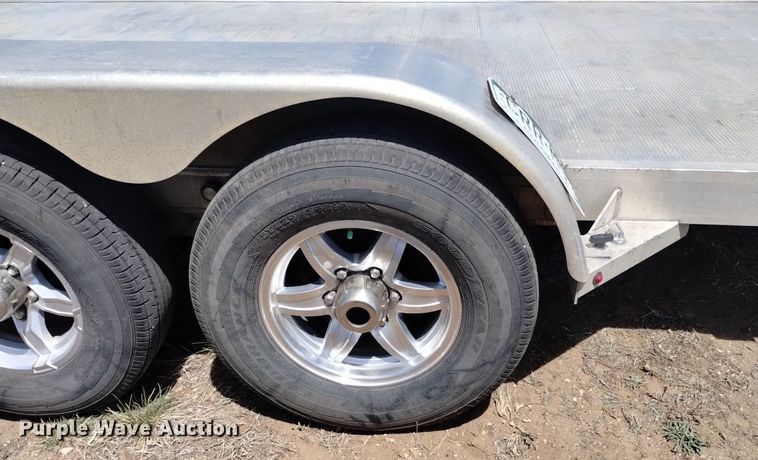 image for item LO9004 2023 Aluma 8220HTILT tilt deck utility trailer