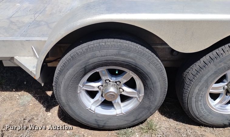 image for item LO9004 2023 Aluma 8220HTILT tilt deck utility trailer