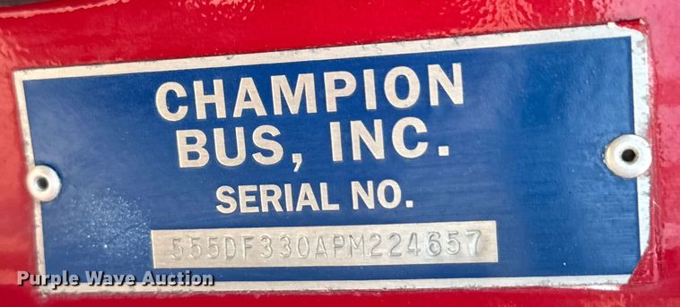 image for item ND9226 2015 Freightliner Business Class M2 shuttle bus