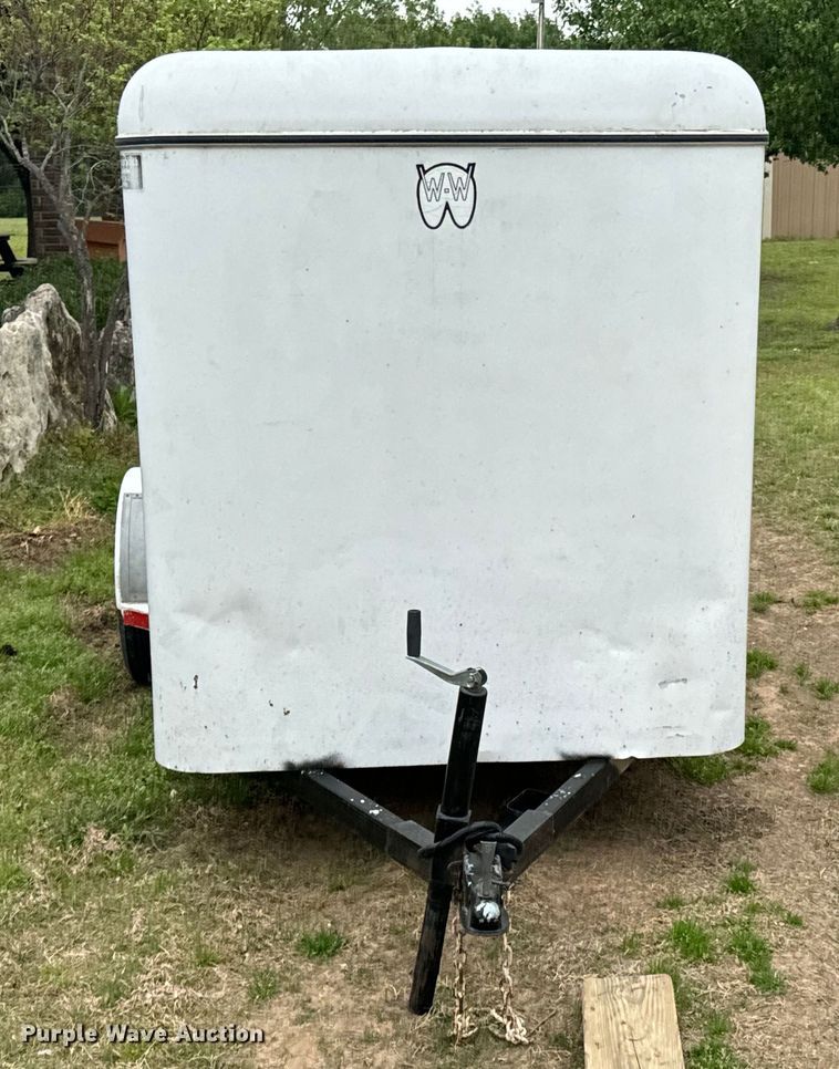 image for item ND9227 1997 W-W enclosed cargo trailer