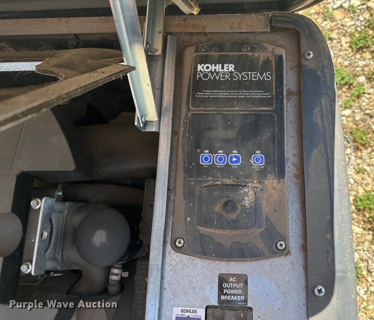 image for item ND9236 2012 Kohler 20RESAL generator