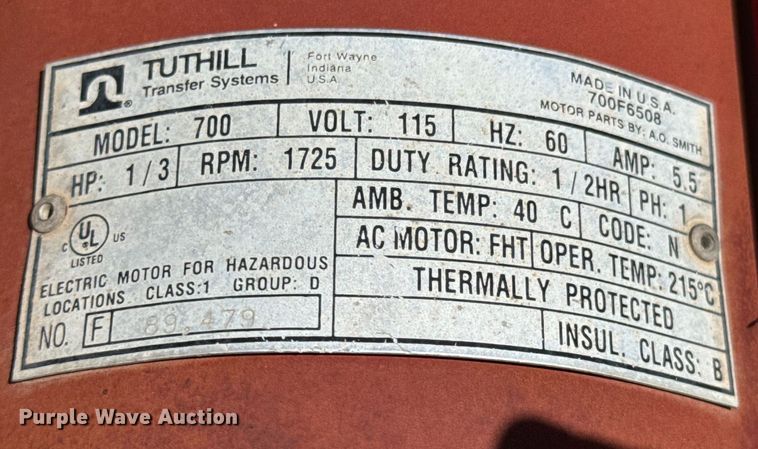 image for item ND9260 Diesel fuel tank