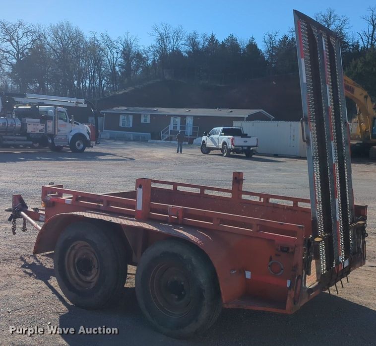 image for item NG9307 Shop built utility trailer