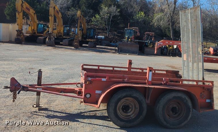 image for item NG9307 Shop built utility trailer