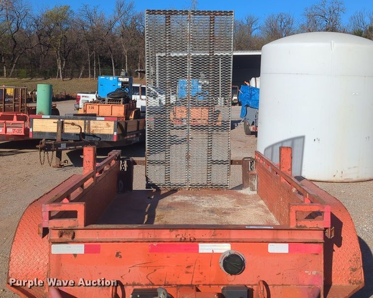 image for item NG9307 Shop built utility trailer