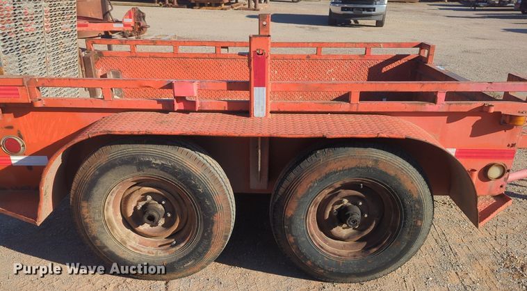 image for item NG9307 Shop built utility trailer