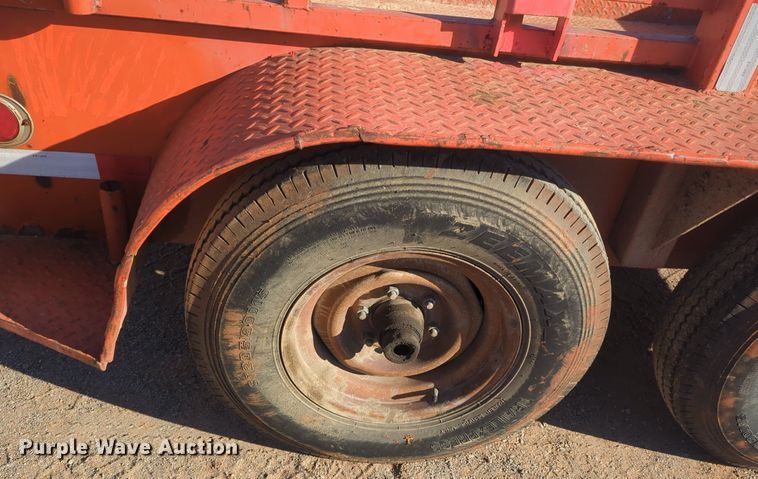 image for item NG9307 Shop built utility trailer