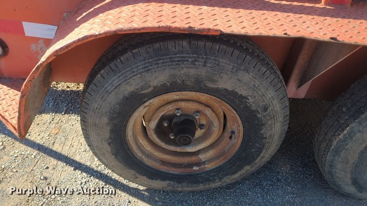 image for item NG9307 Shop built utility trailer