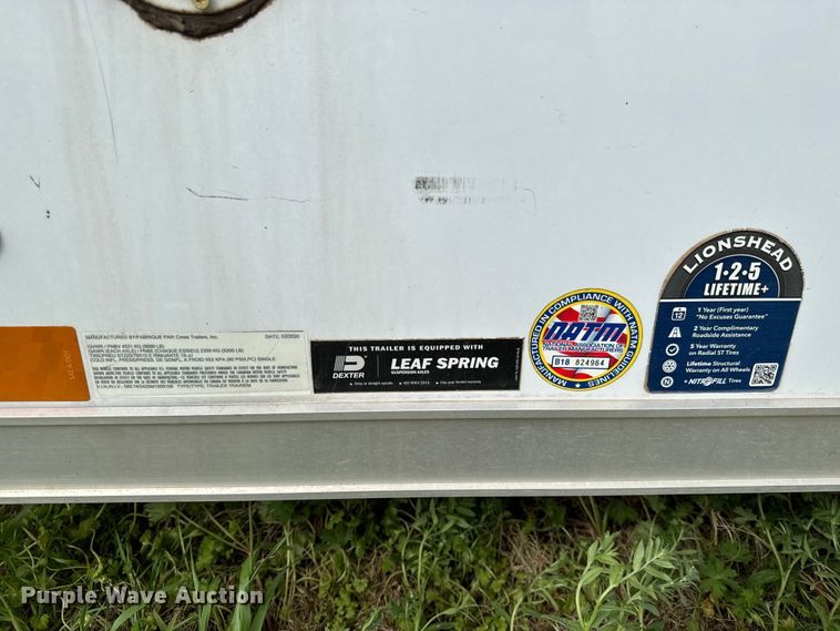 image for item NH9191 2021 Cross Trailers 824TA-Alpha enclosed cargo trailer