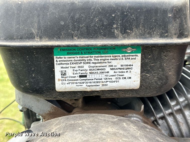 image for item NH9192 2022 Yardmax YD8203 power buggy