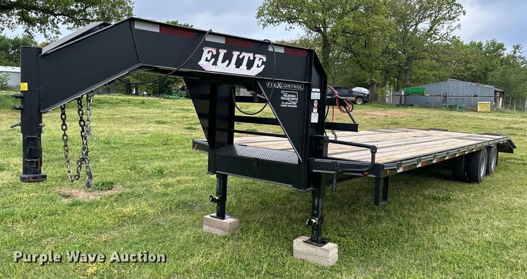 image for item NR9766 2018 Elite  Flexcontrol equipment trailer