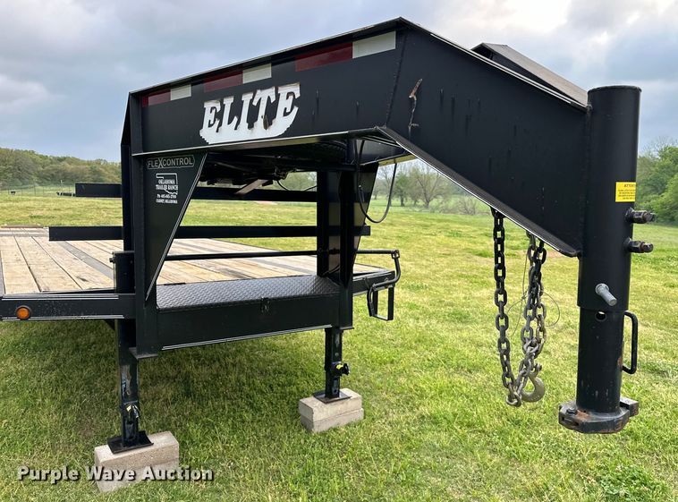 image for item NR9766 2018 Elite  Flexcontrol equipment trailer