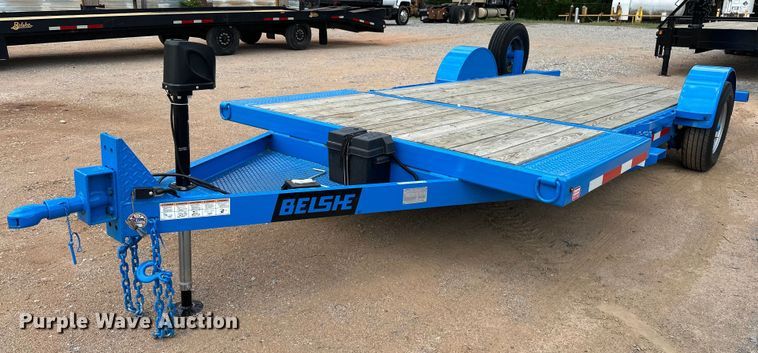 image for item NR9809 2023 Belshe WTB2-1EB tilt deck utility trailer