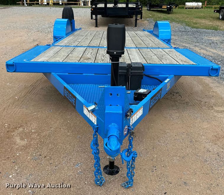 image for item NR9809 2023 Belshe WTB2-1EB tilt deck utility trailer