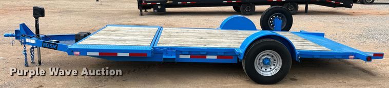 image for item NR9809 2023 Belshe WTB2-1EB tilt deck utility trailer