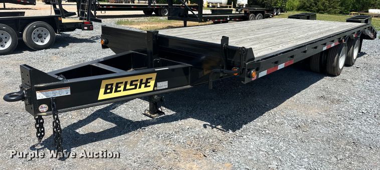 image for item NR9810 2023 Belshe  DT255 equipment trailer