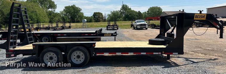 image for item NR9811 2024 Belshe  WB14 equipment trailer