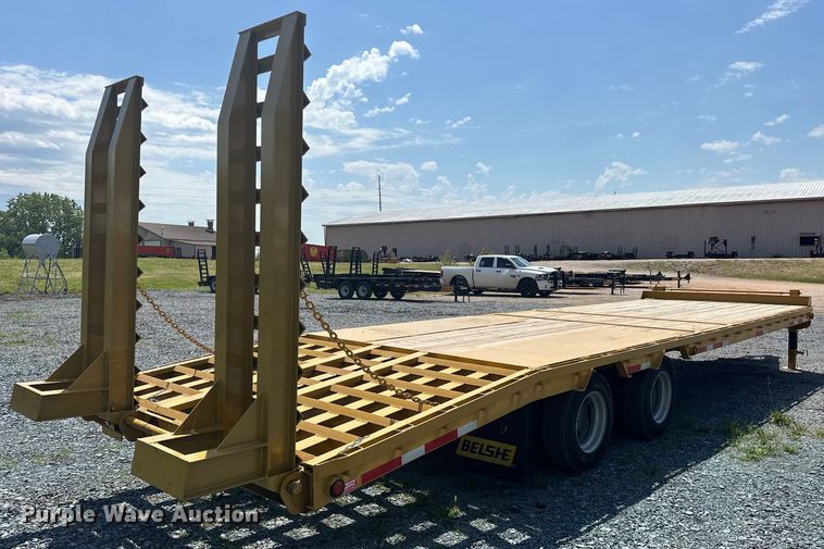 image for item NR9812 2024 Belshe  FB30-2EP equipment trailer