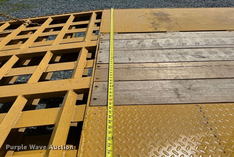 image for item NR9812 2024 Belshe  FB30-2EP equipment trailer