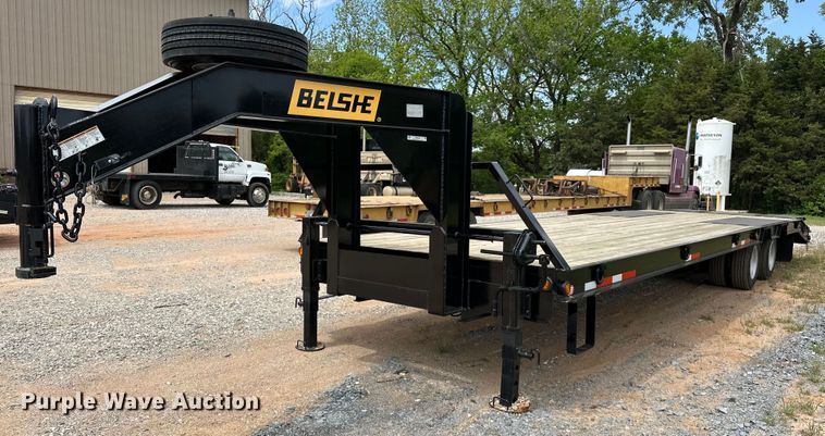image for item NR9815 2023 Belshe  FB30HS-MAX equipment trailer