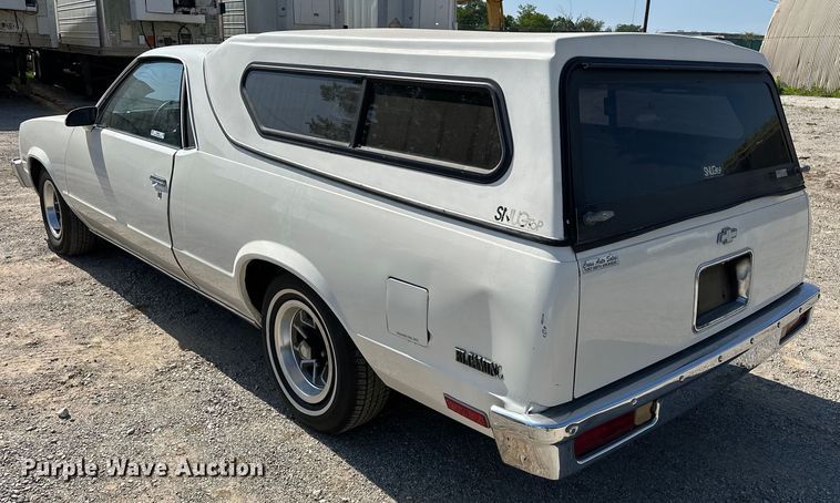 image for item NR9852 1986 Chevrolet  El Camino 