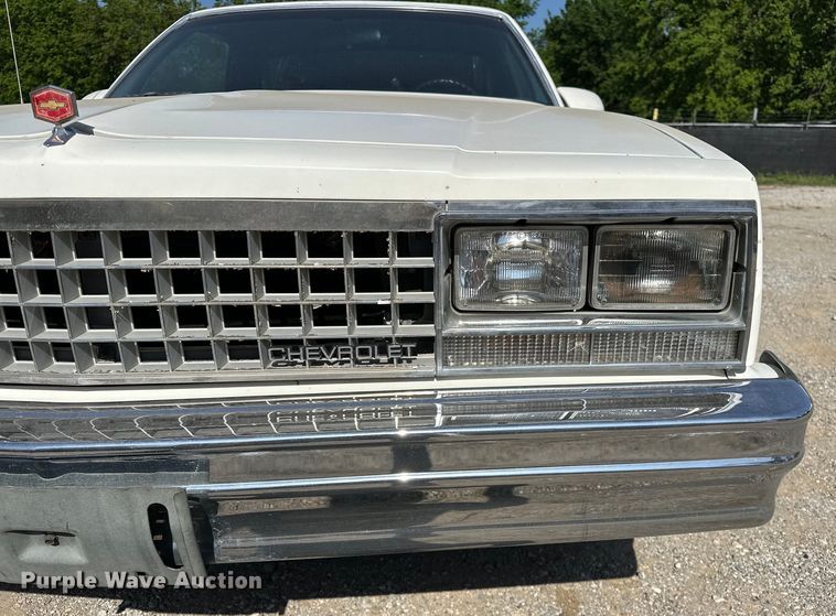 image for item NR9852 1986 Chevrolet  El Camino 