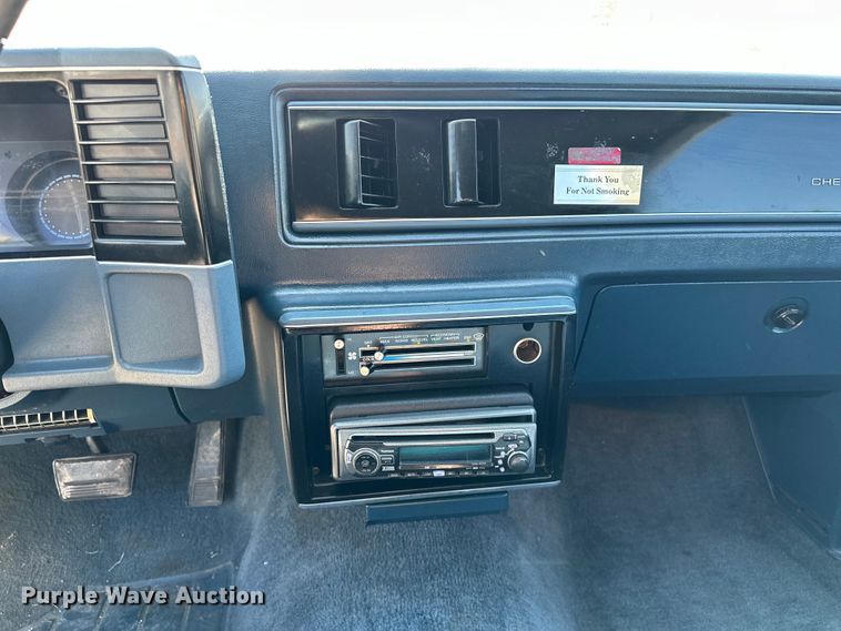 image for item NR9852 1986 Chevrolet  El Camino 