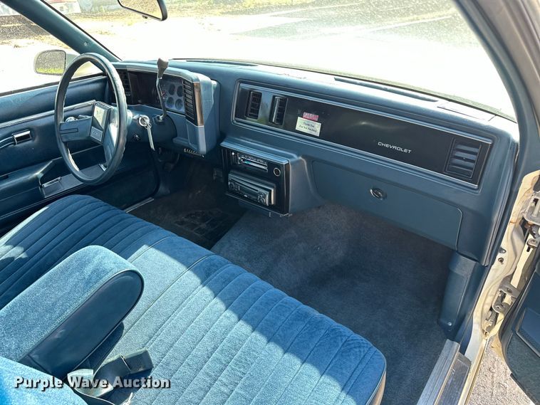 image for item NR9852 1986 Chevrolet  El Camino 