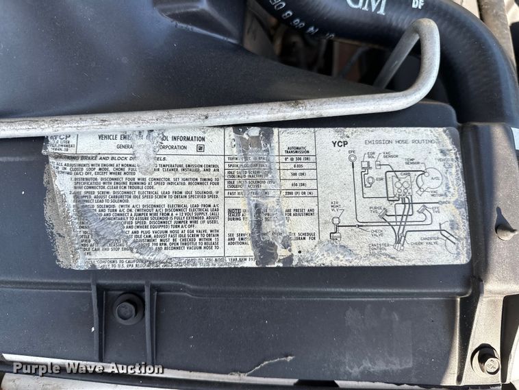 image for item NR9852 1986 Chevrolet  El Camino 