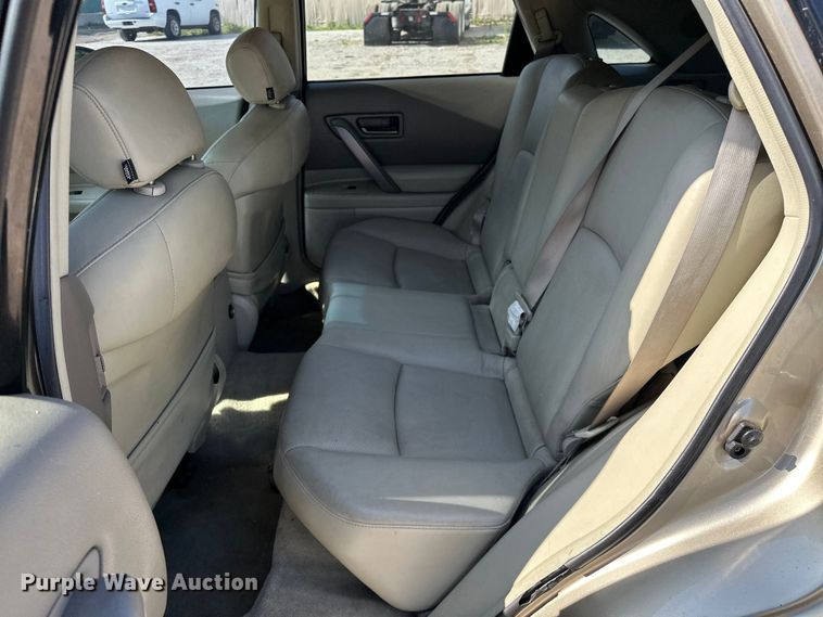 image for item NR9855 2002 Infiniti FX35 SUV