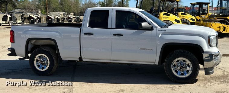 image for item NT9086 2018 GMC Seirra 1500 Double Cab pickup truck