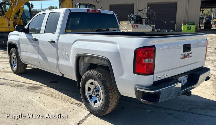 image for item NT9086 2018 GMC Seirra 1500 Double Cab pickup truck