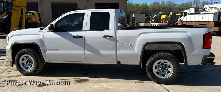 image for item NT9086 2018 GMC Seirra 1500 Double Cab pickup truck