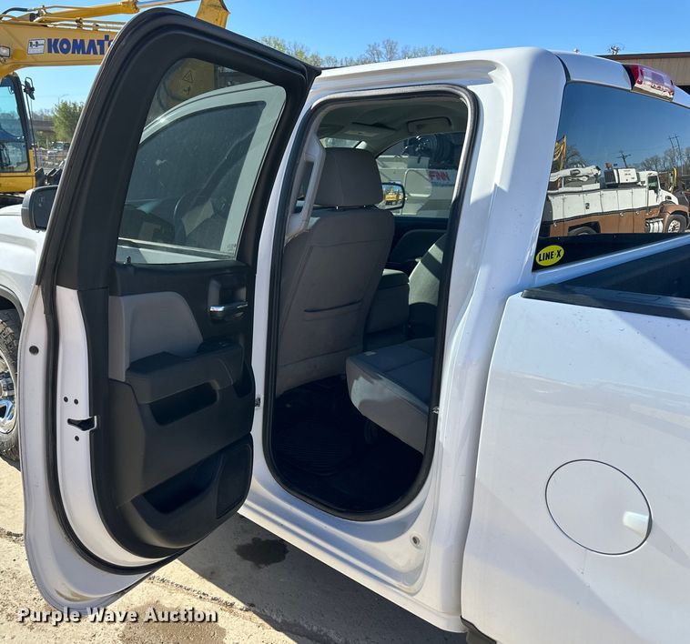 image for item NT9086 2018 GMC Seirra 1500 Double Cab pickup truck