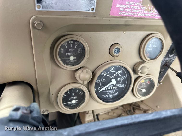 image for item NT9115 2007 AM General  M-1097R1 HMMWV SUV