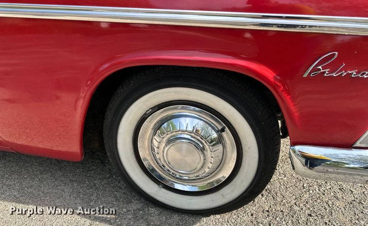 image for item NT9134 1955 Plymouth  Belvedere PowerFlite convertible