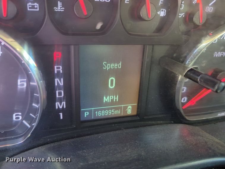 image for item NZ9578 2015 Chevrolet Silverado 3500HD utility bed pickup truck