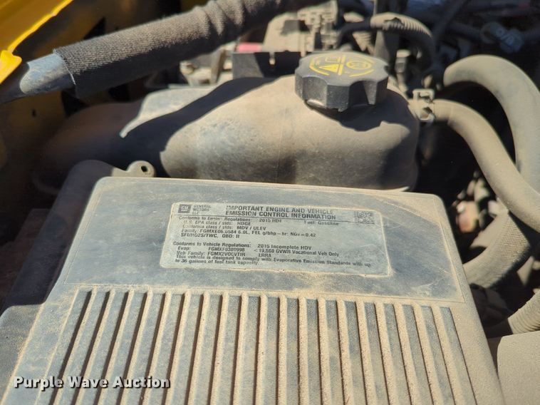 image for item NZ9593 2015 Chevrolet Silverado 3500HD utility bed pickup truck